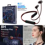 Earphone Bluetooth Neckband Remax RX-S100 - កាសប្ល៊ូធូសសងខាង ពាក់ករ Remax RX-S100