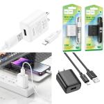 Power Charger hoco C134 2.4A 12W Set iPhone - ឆ្នាំងសាក​ ហូកូ C134 12W រុនមួយ ដុំសាកឈុត iPhone