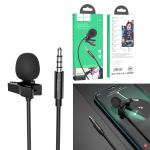 Microphone LIVE mini Clip hoco L14 3.5mm - ក្បាលមេក្រូ តូច hoco L14 3.5 ឌុយ 3.5mm