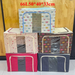 clothes fabric organiser 50*40*33cm - ប្រអប់ដាក់ឥវ៉ាន់​​ 50*40*33cm