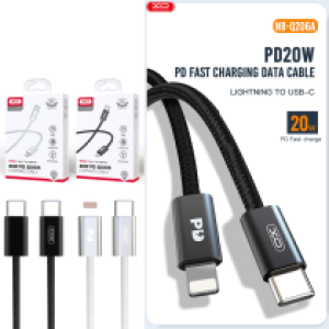 Cable Charger XO NB-Q206A PD20W (TypeC to iPhone) - ខ្សែសាក XO NB-Q206A 20 វ៉ាត់ (TypeC-iPhone)