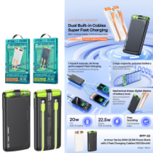 Power Bank Remax RPP-53 (PD/QC) Set(iPhone/TypeC) 10000mAh - ថ្មជំនួយ Remax RPP-53 (PD/QC)ឈុត(iPhone/TypeC) 10000មីលីអំពែ