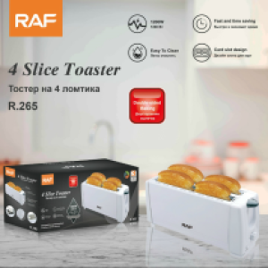 Toaster​ RAF R.265 4 Slice - ម៉ាស៊ីនអាំងនំបុ័ង 4នំ​ RAF R.265