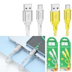 Cable Charger hoco X98 TypeC - ខ្សែសាកស៊ីលីខូន ហូកូ​ X98 Type-C