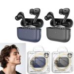 Earphone Bluetooth TWS hoco EW47 Plus Carbon fiber - កាសប្ល៊ូធូស មួយគូ ហូកូ EW47 Plus តួកាបោន