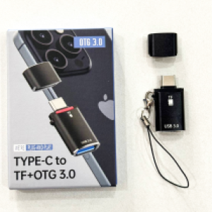 Converter TYPE-C to TF Card Reader / USB TG 3.0 2in1 - ឌុយបំឡែង TypeC to TF Card Reader / USB TG 3.0 2in1