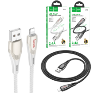 Cable Charger hoco U133 Lightning 1.2m - ខ្សែសាក ហូកូ​ U133 iPhone ប្រវែង1.2m