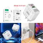 Power Charger hoco C135 PD20W+QC3.0 - ឆ្នាំងសាក ខ្វីកឆាច hoco C135 PD20W+QC3.0