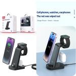 Charger Wireless XO WX035 3in1 - ឆ្នាំងសាកអត់ប្រើខ្សែ XO WX035 3in1