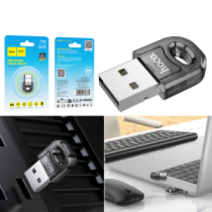 USB Bluetooth Adapter hoco UA28 BT4.0 - ដុំ USB ប៊្លូធូស hoco UA18 USB BT4.0
