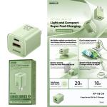 Power Charger Remax RP-U8 PD/QC 20W - ឆ្នាំងសាក ខ្វីកឆាច Remax RP-U8 PD/QC 20W