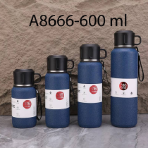 Coffee cup vacuum A8666 600ml - កែវកាហ្វេរក្សាកំដៅនិងត្រជាក់ A8666 600ml