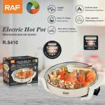 Multifunction electric hot pot 6.0LRAF R.5410 - ឆ្នាំងស៊ុបអគ្គិសនីចំណុះ 6.0L RAF R.5410
