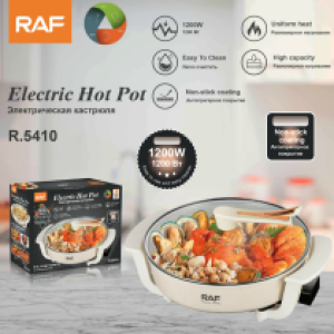 Multifunction electric hot pot 6.0LRAF R.5410 - ឆ្នាំងស៊ុបអគ្គិសនីចំណុះ 6.0L RAF R.5410