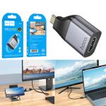 Converter hoco UA33(Type-C to HDMI) - ដុំបំបែក ហូកូ UA33(TypeC ទៅHDMI)