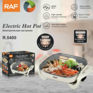 Multifunction electric hot pot 5.0LRAF R.5400 - ឆ្នាំងស៊ុបធ្វើបានច្រើនមុខ 5.0LRAF R.5400