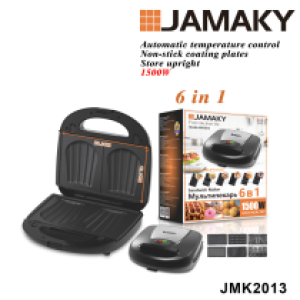 Sandwich maker 6in1 Jamaky JMK2013 - ម៉ាស៊ីនគៀបសាំងវិច 6in1 Jamaky JMK2013