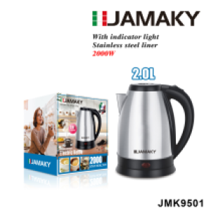 Electric kettle JAMAKY 2.0L JMK-9501 - កំសៀវដាំទឹកអគ្គិសនី JAMAKY 2.0L JMK-9501