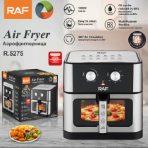 Air fryer RAF R.5275 10L 1800W - ម៉ាស៊ីនបំពងស្ងួត RAF R.5275 10L 1800W