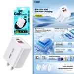 Power Charger Remax RP-U187 PD/QC 30W - ឆ្នាំងសាក ខ្វីកឆាច Remax RP-U187 PD/QC 30W