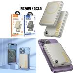 Power Bank wireless magnetic PD20W hoco Q34 10000mAh - ថ្មជំនួយ សាកលឿនឥតខ្សែ ម៉ាញេទិក hoco Q34 10000មីលីអំពែ