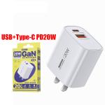 Power Charger Remax RP-U187(USB+Type-C) PD20W - ឆ្នាំងសាក ខ្វីកឆាច Remax RP-U187(USB+TypeC) PD20W