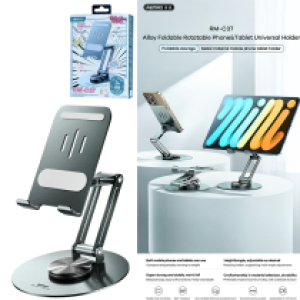 Holder Desk Tablet Pad/Mobile REMAX RM-C37 Alloy - ជើងទ្រអាយផែត លើតុ REMAX RM-C37 អាលុយមីញ៉ូម