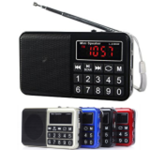 Speaker Radio Bluetooth L-238 - បាស់ប្ល៊ូធូស វទ្យុ L238
