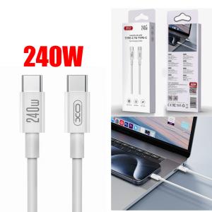Cable Charger XO NB-Q298(TYPE-C to TYPE-C 240W) - ខ្សែសាក XO NB-Q298 240 វ៉ាត់ (TYPE-C to TYPE-C 240W)
