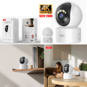 Camera Desk Wifi 360° 4M XO CR13 4K(2880*1620) - កាមេរ៉ាសុវត្ថិភាព Wifi 360 XO CR13 4K(2880*1620)