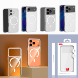 Case Clear TPU magnetic XO K13B iPhone 17 Pro Max - ស្រោមជ័រថ្លា មេដែកឆក់ XO K13B iPhone 17 Pro Max