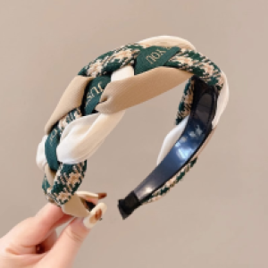 Headband D18 Malachite green - បូរសក់ D18 Malachite green