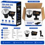 LED Lights Live cube YUANMAN YM-600-SS - អំពូលមូល ស៊ែលហ្វី mini cube