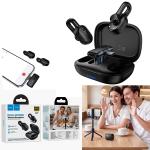 Microphone LIVE Wireless TypeC hoco L27 2in1 - ក្បាលមេក្រូអត់ខ្សែ hoco L27 Type-C 2in1