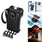 Power Bank 30000mAh PC/QC Set (Micro/iPhone/TypeC) hoco J173A - ថ្មជំនួយ hoco J173A PC/QC ឈុត(Micro/iPhone/TypeC) 30000មីលីអំពែ