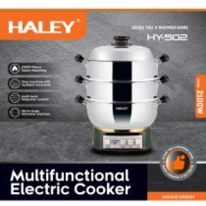 Electric steamer Haley HY-502 - ឆ្នាំងស៊ុបចំហុយខ្សែភ្លើង Haley HY-502