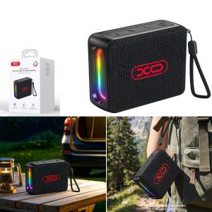 Speaker Bluetooth XO F85 Colorful RGB Light - បាស់ប្ល៊ូធូសប្រើថ្ម អ៊ិចអូ F85 ភ្លើង RGB ចម្រុះពណ៌