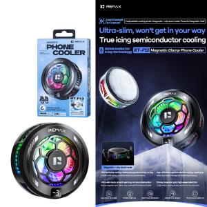 Fan Cooler Remax RT-F13 Magnetic - កង្ហារត្រជាក់ Remax RT-F13 ម៉ាញេទិច