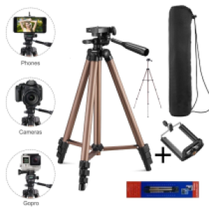 Tripod Holder 3130 + clipper - ជើងត្រៃផត 3130 មានក្រចាប់ទូរសព្ទ័