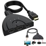 Switch BOX HDMI to 4HDMI 4K - ដំផ្លាស់ប្តូរ HDMI ចូល3 ចេញ 1