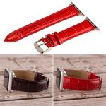 Strap Crocodile leather hoco SWS08 iWatch 42/44mm - ខ្សែនាឡិកា ហូកូ ស្បែកក្រពើ 42/44មម