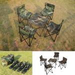 Chair Army Set 5in1 Para - កៅអី ឈុត តុ១ កៅអី ៤ ប៉ារ៉ា