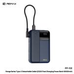 Power Bank Remax FP-122 (PD/QC) 3C 10000mAh - ថ្មជំនួយ Remax FP-122 20W+22.5W CCC 10000មីលីអំពែ