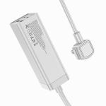 Power Strip 1socket+2Type-C+2USB PD65W hoco AC10 - ព្រីភ្លើង រុនភ្លើង1+TypeC2+USB2 PD65W hoco AC10
