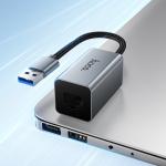 Converter Adapter USB to RJ45 100Mbs hoco UA48 - ដុំបំបែក ហូកូ UA48(USB to RJ45 100Mbs)