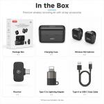 Microphone LIVE Wireless iPhone/TypeC XO MC17 AI Noise-Canceling - ក្បាលមេក្រូអត់ខ្សែ XO MC17 iPhone/Type-C AI កាត់សំលេងរំខាន