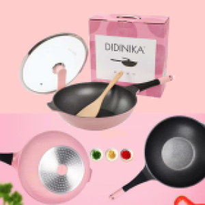 Mable steel fry pan M04 - ខ្ទះឆា M04