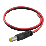 Connectors DC cable CCTV male 2.1mm - ក្បាលខ្សែភ្លើងកាមេរ៉ា ឈ្មូល 2.1mm