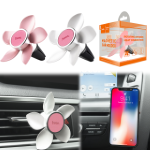 Holder Car Hoco CA33 - ជើងចាប់ទូរសព្ទ័ ស៊កមានកង្ហារ ហូកូ​ CA33