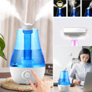 Humidifier Double Spray - ម៉ាស៊ីនចំហាយទឹក បាញ់ផ្សែង 2